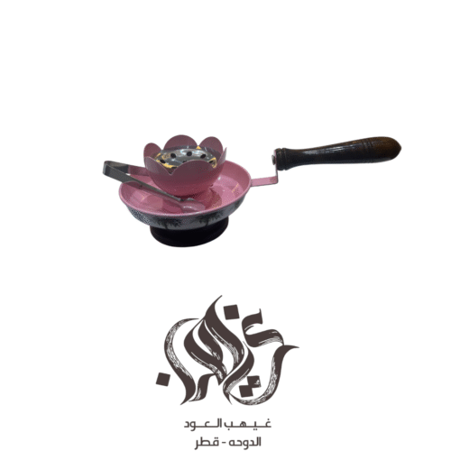 مدخن هندي اللون الوردي مع النخل